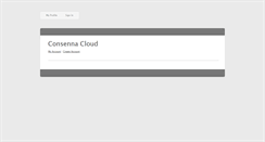 Desktop Screenshot of consennacloud.com